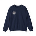 Crewneck Sweatshirt — PanicThreads Co. Vintage Gothic Logo Pullover